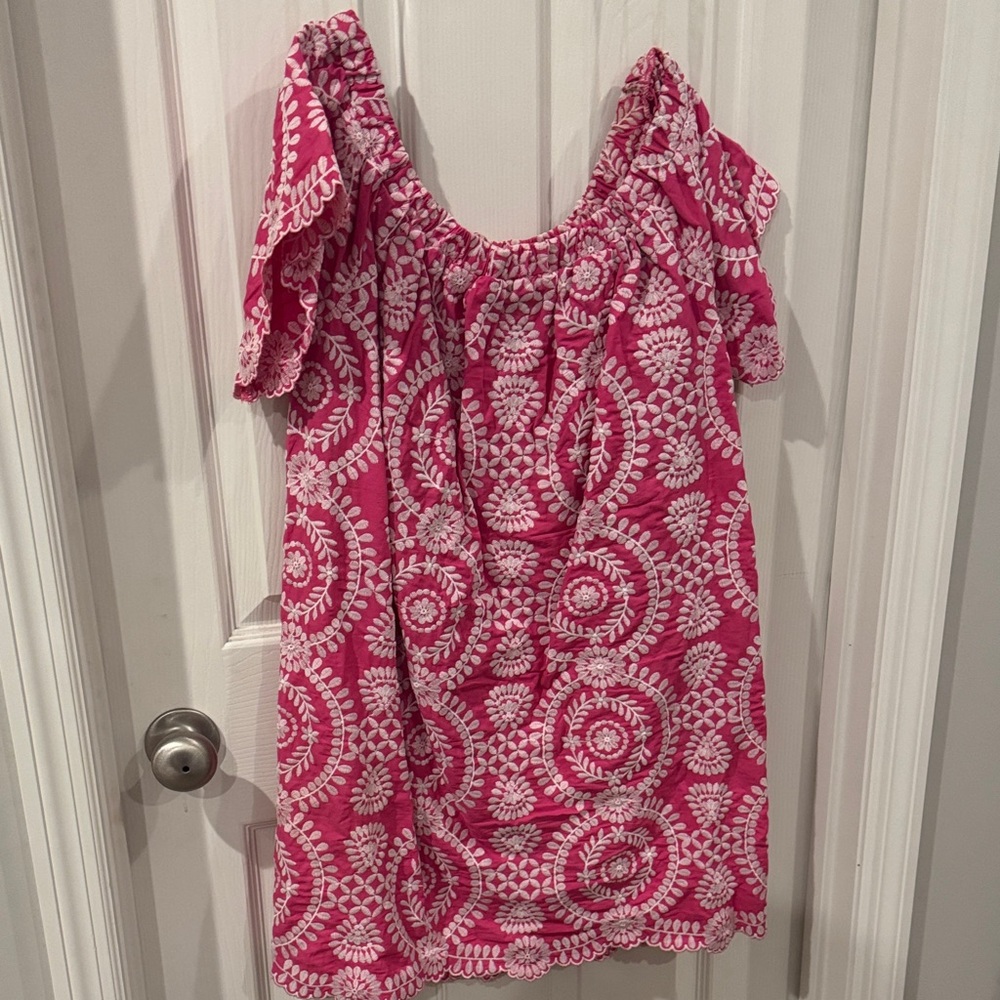 Etro Pink and White Floral Blouse